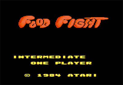 Food Fight - Screenshot - Game Title Image