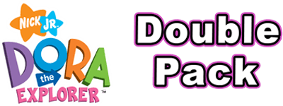 Dora the Explorer Double Pack - Clear Logo Image