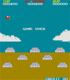Commando (Sega) - Screenshot - Game Over Image