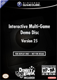 Interactive Multi-Game Demo Disc Version 25 - Box - Front Image