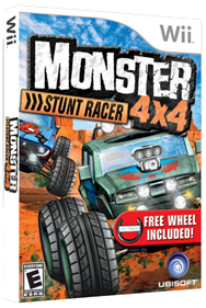 Monster 4x4: Stunt Racer - Box - 3D Image