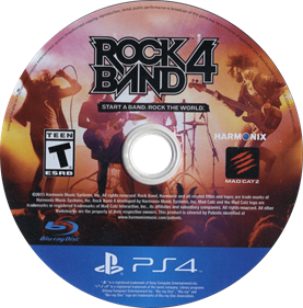 Rock Band 4 - Disc Image
