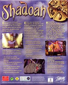 Kingdom II: Shadoan - Box - Back Image