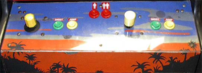 Midnight Resistance - Arcade - Control Panel Image
