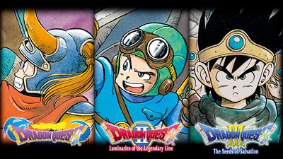 Dragon Quest / Dragon Quest II: Luminaries of the Legendary Line / Dragon Quest III: The Seeds of Salvation - Fanart - Background Image