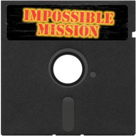 Impossible Mission - Fanart - Disc Image