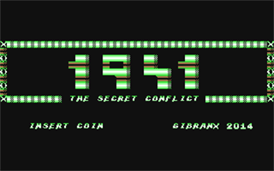 1941: The Secret Conflict - Screenshot - Game Title