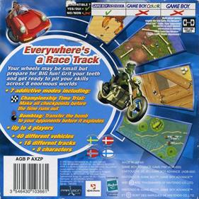 Micro Machines - Box - Back Image