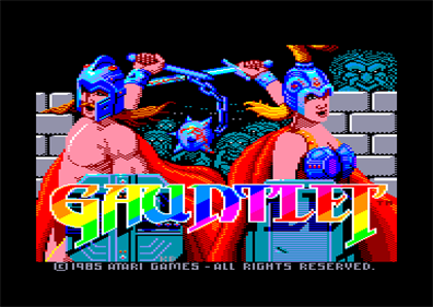 Gauntlet (U.S. Gold) - Screenshot - Game Title Image