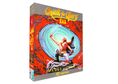 Quest For Glory III: Wages of War - Box - 3D Image