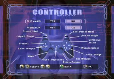 Star Wars: Bounty Hunter - Arcade - Controls Information Image