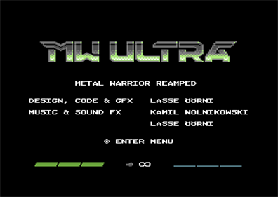 MW Ultra - Screenshot - Game Title Image