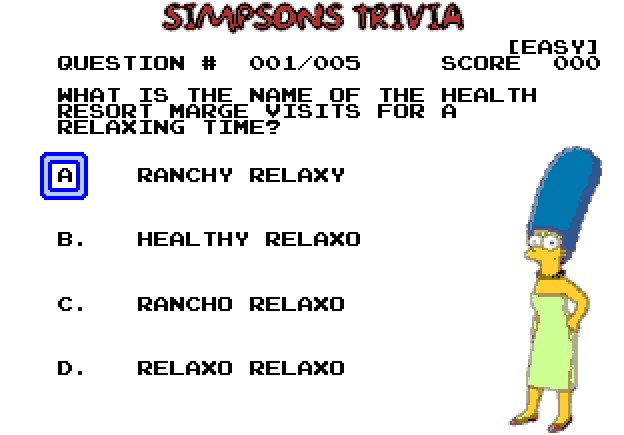 Simpsons Trivia