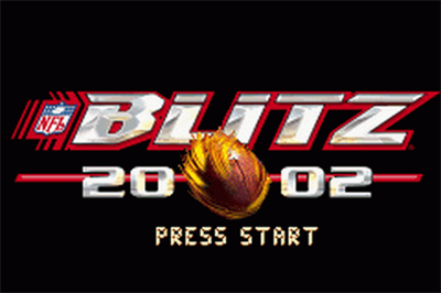 NFL Blitz 2002 - Screenshot - Game Title Image