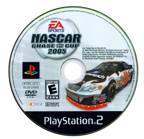 NASCAR 2005: Chase for the Cup - Disc Image