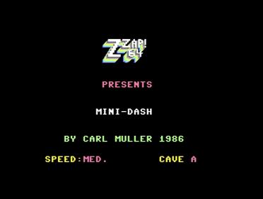 Mini-Dash - Screenshot - Game Title Image