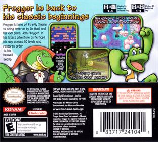 Frogger: Helmet Chaos - Box - Back Image