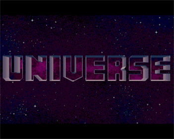 Universe - Screenshot - Game Title Image