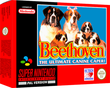 Beethoven: The Ultimate Canine Caper! - Box - 3D Image