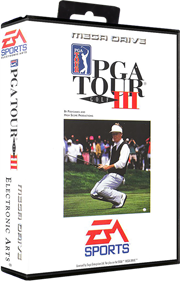 PGA Tour Golf III - Box - 3D Image