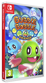 Bubble Bobble 4 Friends - Box - 3D Image