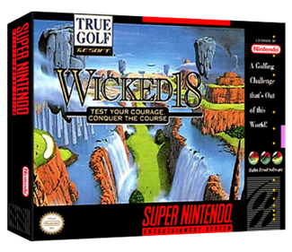 True Golf Classics: Wicked 18 - Box - 3D Image