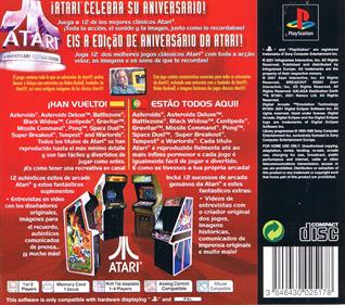 Atari Anniversary Edition Redux - Box - Back Image