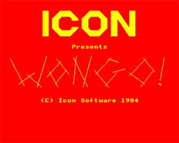 Wongo - Screenshot - Game Title Image