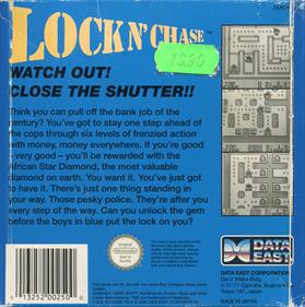 Lock n' Chase - Box - Back Image