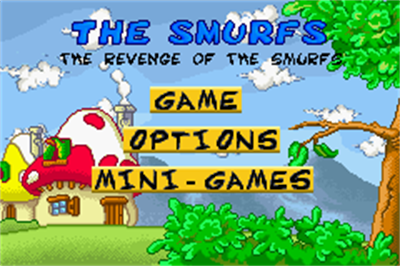 The Revenge of the Smurfs - Screenshot - Game Title Image