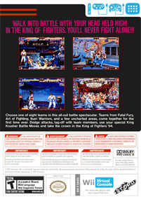 The King of Fighters '94 - Box - Back