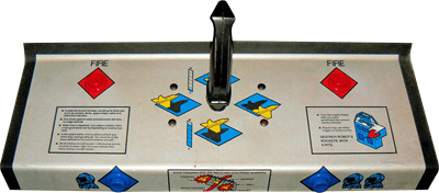 Zaxxon - Arcade - Control Panel Image