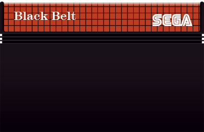 Black Belt - Cart - Front Image