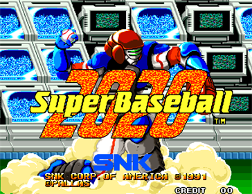 Super Baseball 2020 - Screenshot - Game Title Image