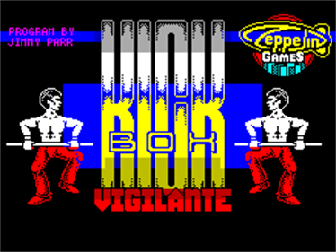 Kick Box Vigilante  - Screenshot - Game Title Image