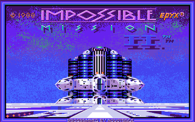 Impossible Mission II - Screenshot - Game Title Image