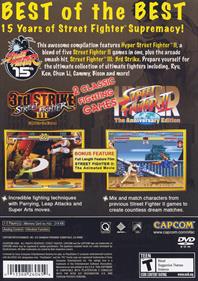 Street Fighter Anniversary Collection - Box - Back Image