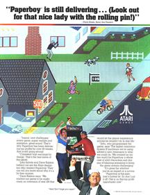 Paperboy - Advertisement Flyer - Front Image