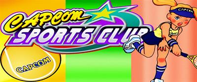 Capcom Sports Club - Arcade - Marquee Image