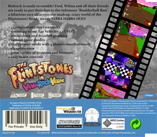 The Flintstones in Viva Rock Vegas - Box - Back Image