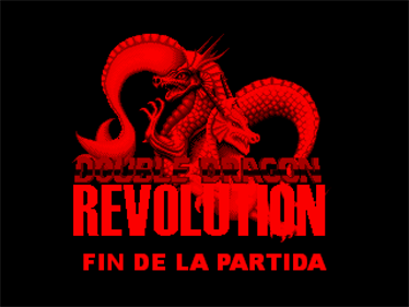 Double Dragon Revolution - Screenshot - Game Over Image