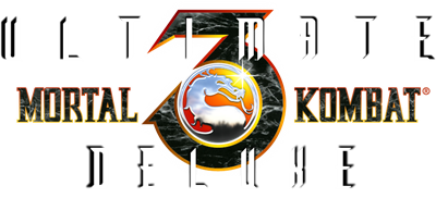 Ultimate Mortal Kombat 3 Deluxe - Clear Logo Image