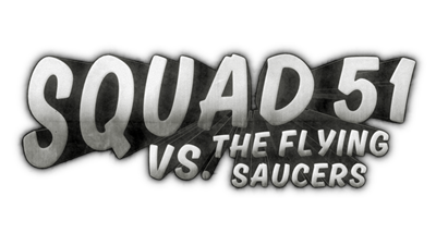 Squad 51 vs. the Flying Saucers - Clear Logo Image