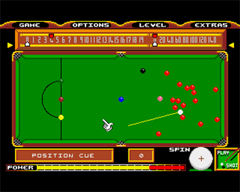 Steve Davis World Snooker - Screenshot - Gameplay Image