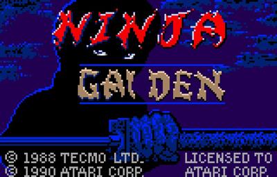 Ninja Gaiden - Screenshot - Game Title