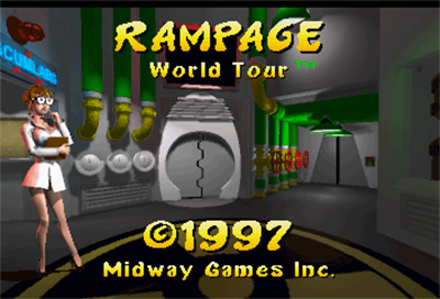 Rampage World Tour - Screenshot - Game Title Image