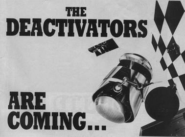 Deactivators - Advertisement Flyer - Front Image