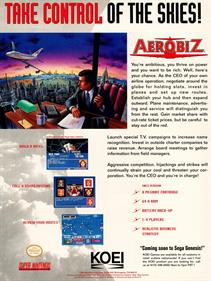 Aerobiz - Advertisement Flyer - Front Image