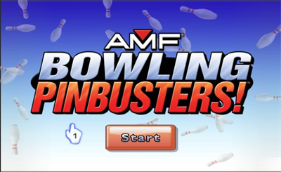 AMF Bowling: Pinbusters! - Screenshot - Game Title Image