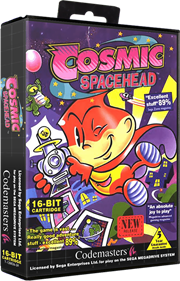 Cosmic Spacehead - Box - 3D Image